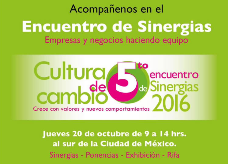 5to Encuentro de Sinergias Cultura de Cambio 2016