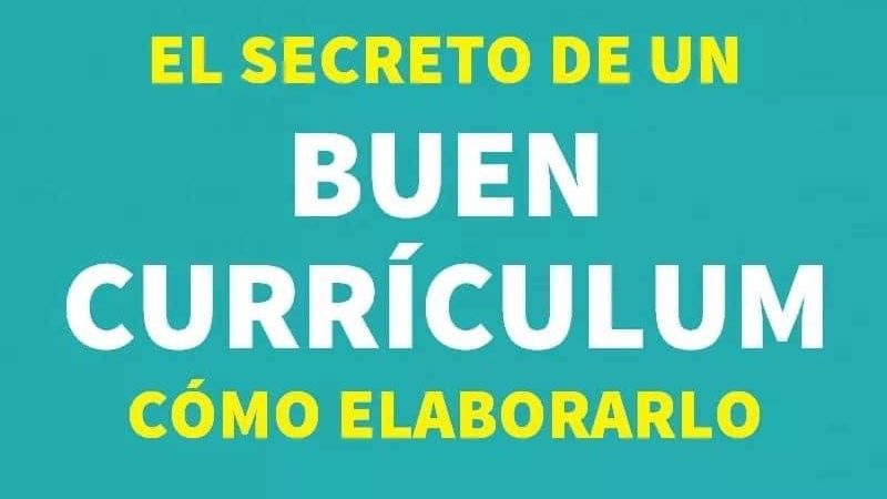 El secreto de un buen curriculum