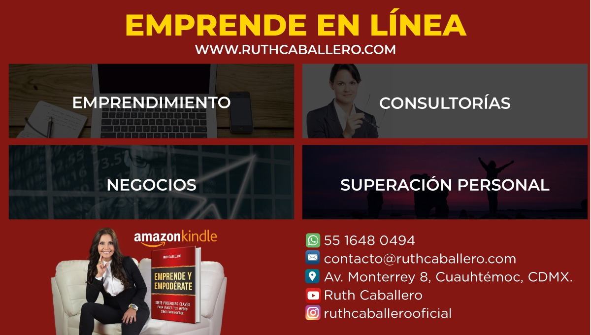 Libro Emprende y empodérate de Ruth Caballero