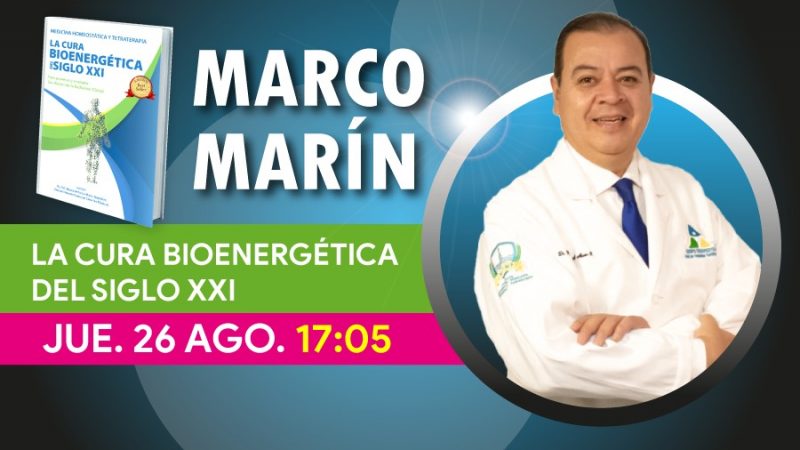 “LA CURA BIOENERGÉTICA DEL SIGLO XXI”, con Marco Marín. Ponencia en el SEMINARIO CULTURA DE CAMBIO