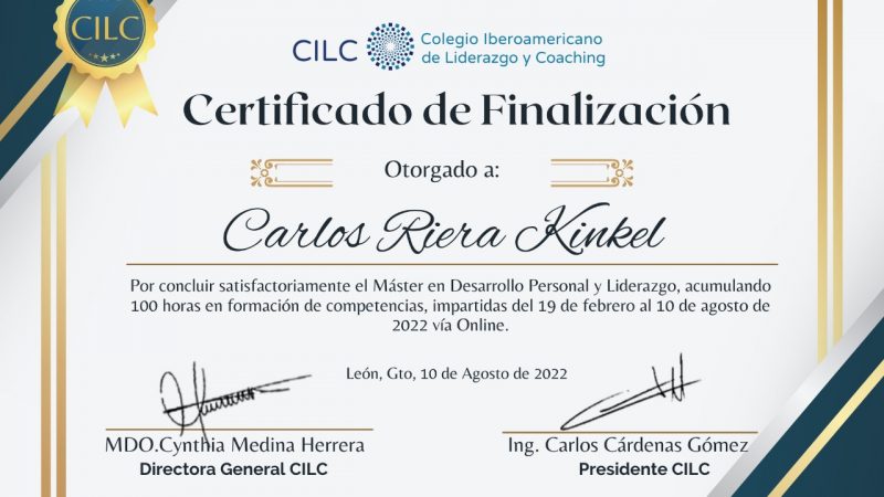 Reconocen a Dr. Carlos Riera-Kinkel