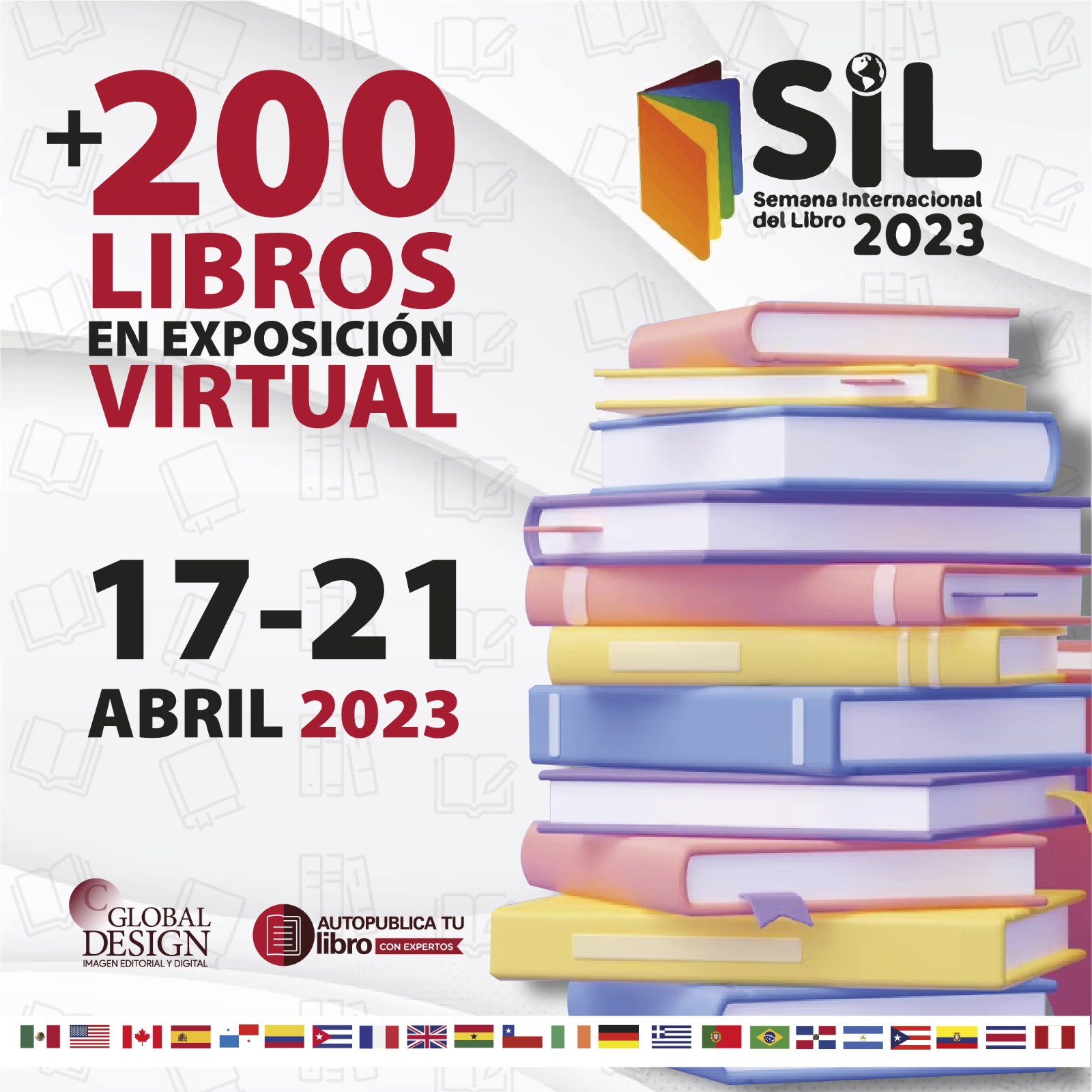 Realiza CGD Semana Internacional del Libro 2023